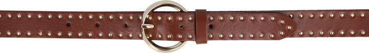 Actual product image Vanzetti Studded leather belt (100)