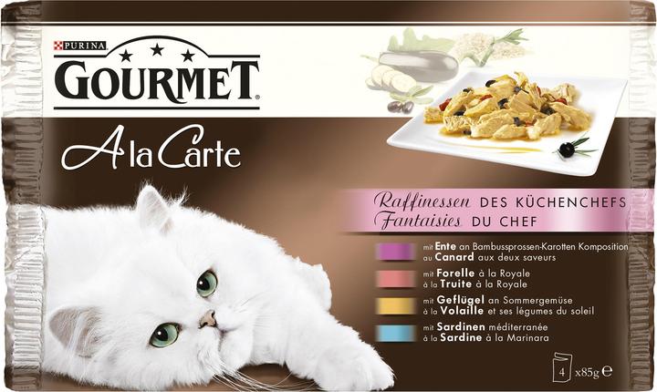 Image du produit Gourmet Fantaisies des chefs à la carte (Adulte, 4 pcs, 85 g)