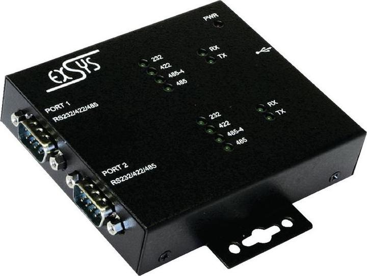 Image du produit Exsys EX-1333V, USB vers 2x RS-232/422/485