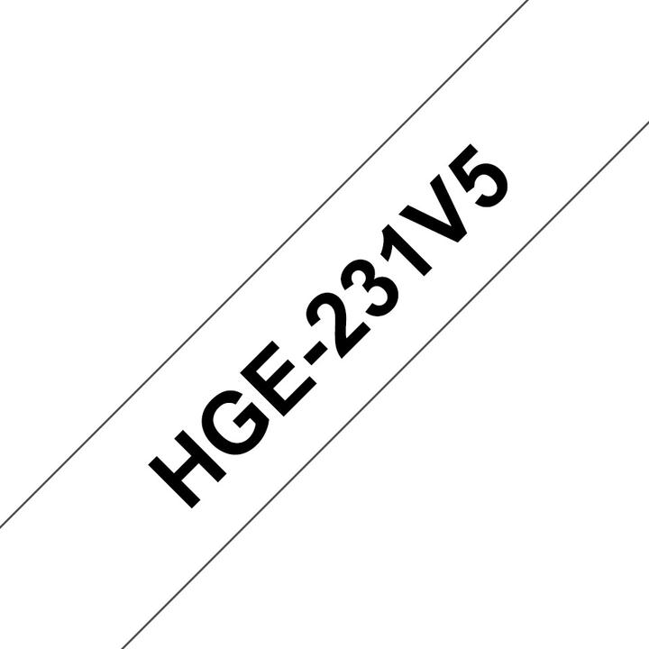 Produktbild Brother Hge-231 (1.20 cm, Schwarz, Weiss)
