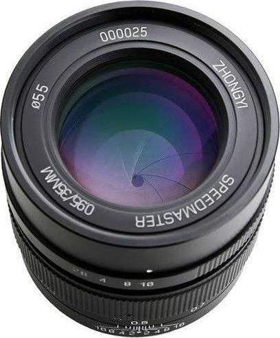 Actual product image Zhongyi Mitakon 35mm f/0.95 Mark II Speedmaster For Sony E (Sony E, APS-C / DX)