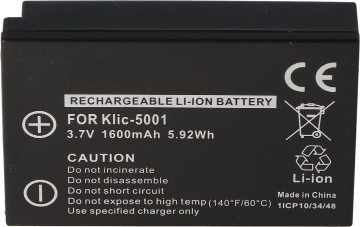 Immagine prodotto Kodak Batteria KLIC-5001, DX6490, DX7740 (Accumulatore di carica elettrica)