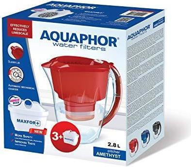 Immagine prodotto Aquaphor Caraffa filtrante Amethyst 2,8 l + 3 inserti (colore grigio)