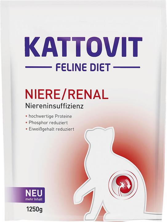 Actual product image Kattovit Kidney/Renal Feline Diet (Adult, 1 pcs., 1250 g)