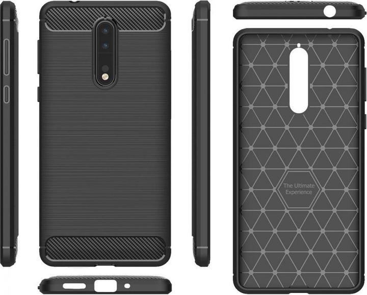 Produktbild Screenguard Nokia 8 Hülle Carbon Brushed Soft TPU (Nokia 8)
