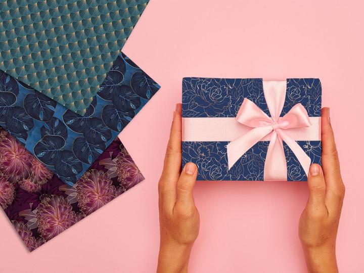 Produktbild myNOTES Papeterie: Geschenkpapier Roman (Geschenktüte, 1 x)