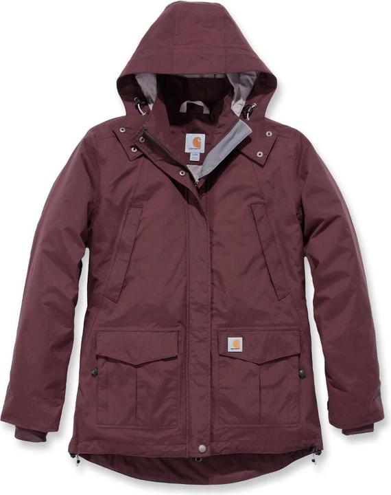 Carhartt Shorline Jacket ladies deep wine, size L (L)