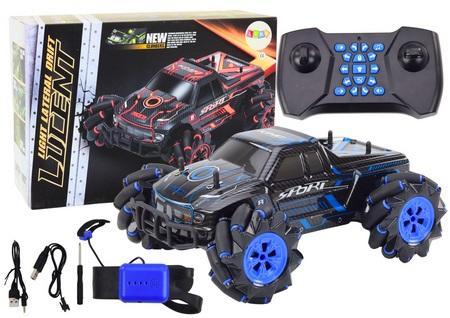 Produktbild Lean Toys Blauer RC-Offroader