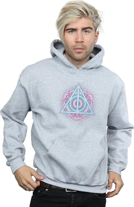 Produktbild Neon Deathly Hallows Kapuzenpullover (3XL)