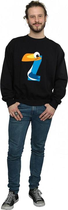 Actual product image Disney Mens Alphabet Z Is For Zazu Sweatshirt (S)