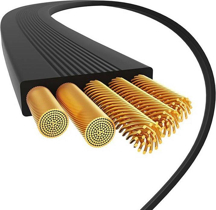 Image du produit Baseus Free2Pull câble rétractable USB-C / Lightning 20W 1m - noir (1 m, USB 2.0)