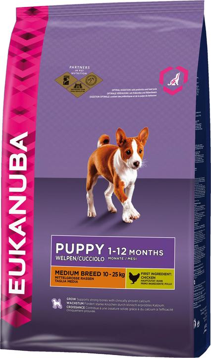 Produktbild Eukanuba Puppy Medium Breed Huhn (Junior, 1 Stk., 3000 g)