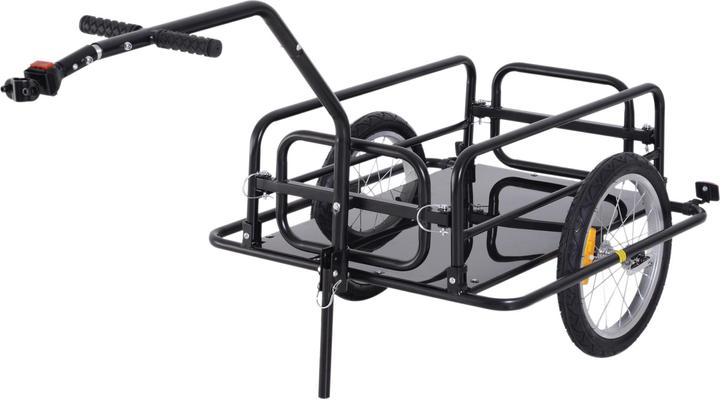 Actual product image Homcom Fahrradanhänger feste Bodenplatte