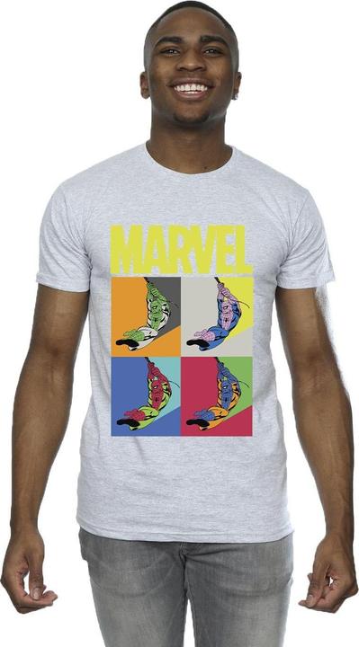 Actual product image Mens Spider-Man Pop Art T-Shirt (L)