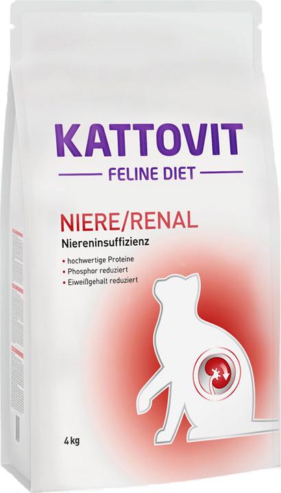 Produktbild Kattovit Niere/Renal Feline Diet (Adult, 1 Stk., 4000 g)