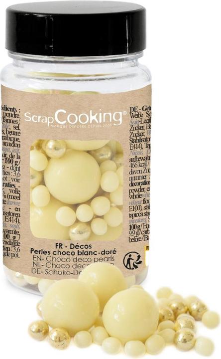 Image du produit ScrapCooking Décoration Perles en chocolat (1 x)