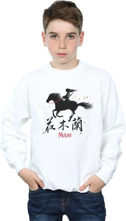 Immagine prodotto Disney Mulan Movie Wind Silhouette Felpa Ragazzi (128)