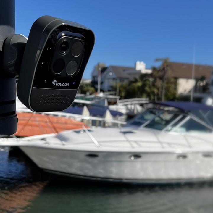 Actual product image Toucan Wireless Security Camera PRO with Radar Motion Detection