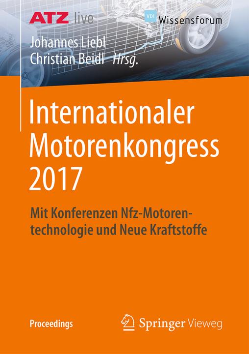 Produktbild Internationaler Motorenkongress 2017 (Christian Beidl, Johannes Liebl, 2017)