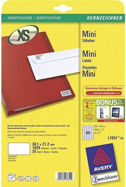 Image du produit Avery Étiquettes d'adresse