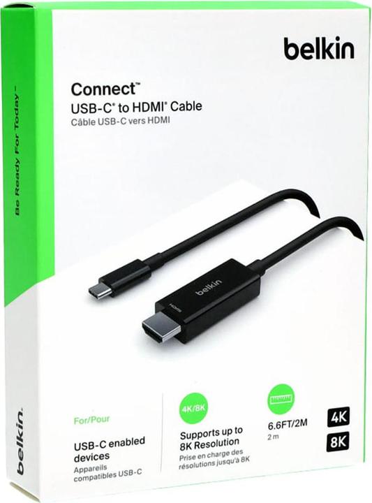 Produktbild Belkin USB Typ C – HDMI (2 m, USB Typ C, HDMI)