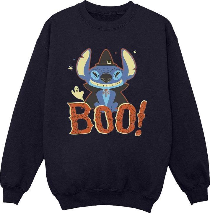 Disney Lilo & Stitch Boo! Sweatshirt (S)