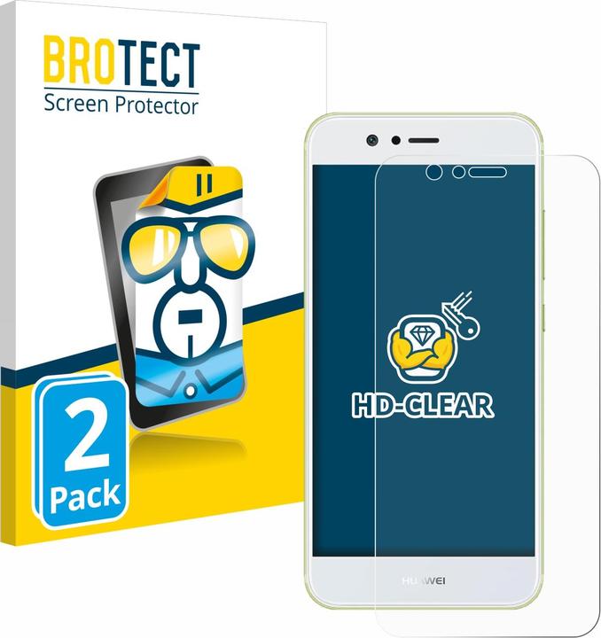 Actual product image BROTECT Screen Protector Clear (2 Piece, Nova 2)