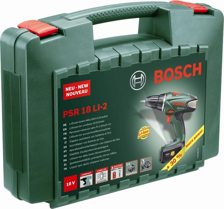 Produktbild Bosch Home & Garden Psr 18 Li-2 (Akkubetrieb)