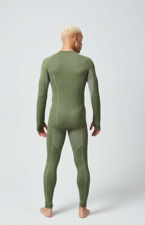 Image du produit Snocks Sous-vêtements thermiques pour hommes avec trou pour le pouce (XL)