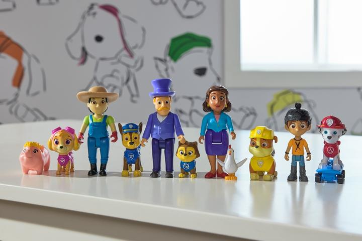 Actual product image Paw Patrol Rubble, Mayor Goodway & Chickaletta
