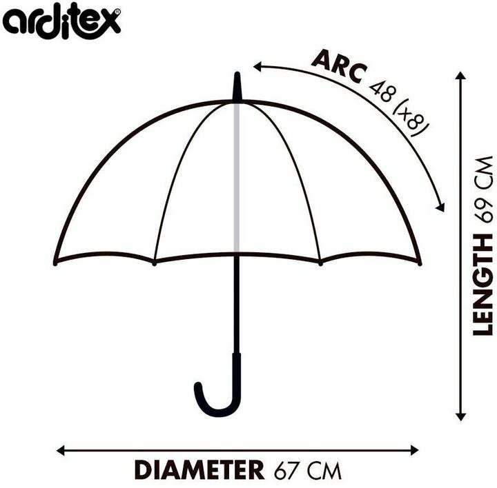 Image du produit Arditex Parapluie Peppa Pig 67 cm assorti