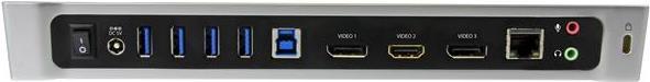 Image du produit StarTech Usb3dockh2dp (USB-B, 6 Ports)