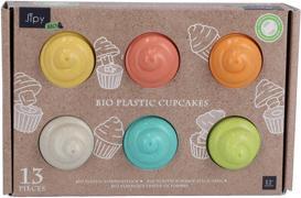 Actual product image Jipy Bioplastic cupcake moulding game