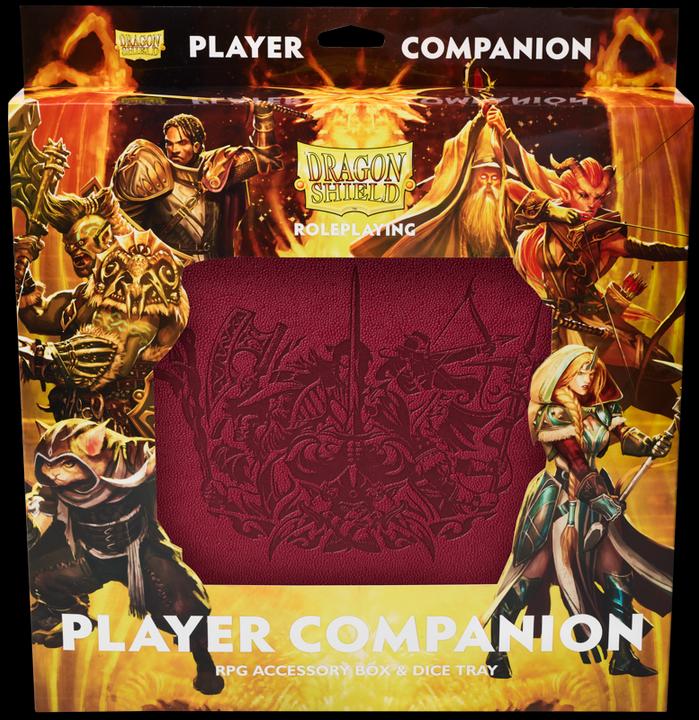 Image du produit Dragon Shield Roleplay Compagnon de jeu - Blood Red Player Companion