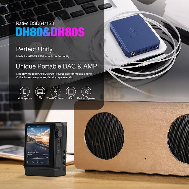 Actual product image Hidizs DH80S (Grey)