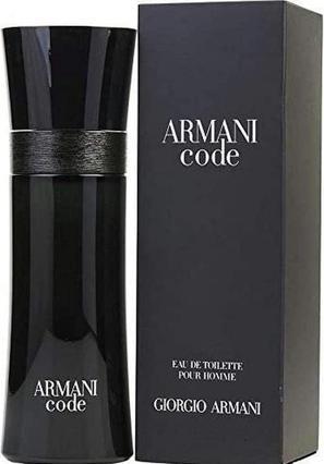Emporio Armani Armani Code by Giorgio Armani Eau De Toilette for Men 75ml (Eau de Toilette, 75 ml)