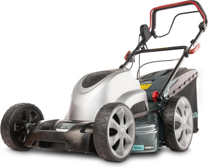 Powerplus Tondeuse à gazon professionnelle autotractée 1800W Ø 460mm (Fonctionnement sur secteur)