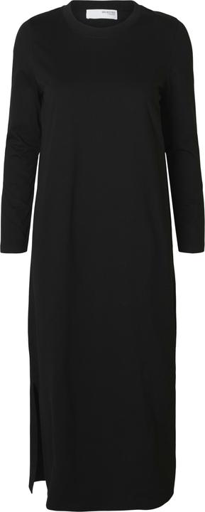 Selected Femme Langarm Midikleid
