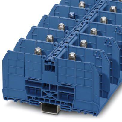 Produktbild Phoenix Contact Contact RBO 12 BU 3244629 Bolzenanschlussklemme Polzahl: 2 240 mm² Blau 5 St.