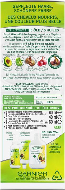 Immagine prodotto Garnier Crème Nutrisse (45631 Marrone chiaro freddo)