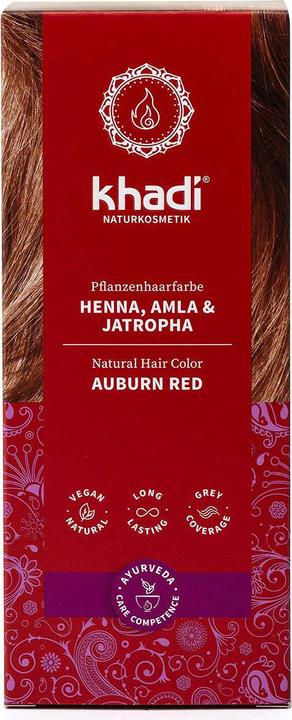 Actual product image Khadi Herbal hair color Henna, Amla & Jatropha (Red)