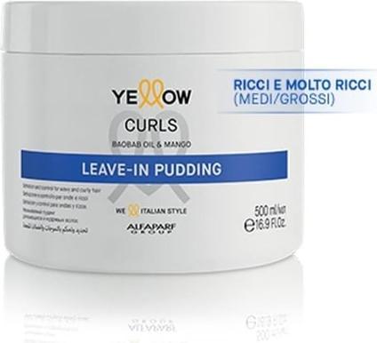 Alfaparf Groop Yellow Leave In Pudding Curls 500ml (Körperlotion, 500 ml)