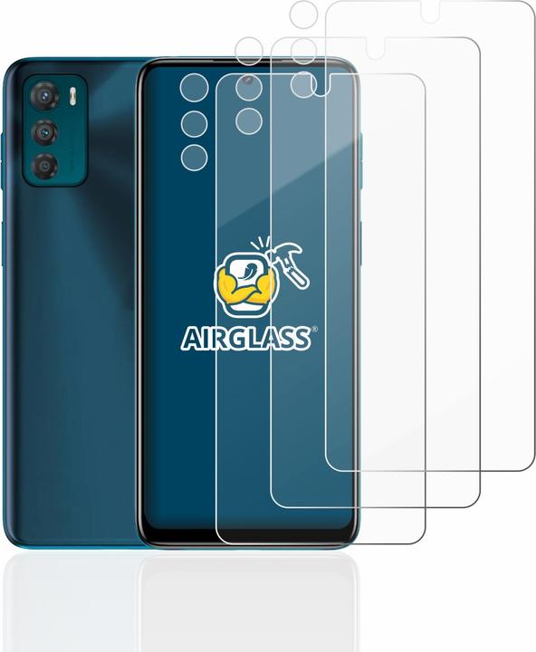 Actual product image BROTECT AirGlass Glass (3 Piece, Motorola Moto G42)