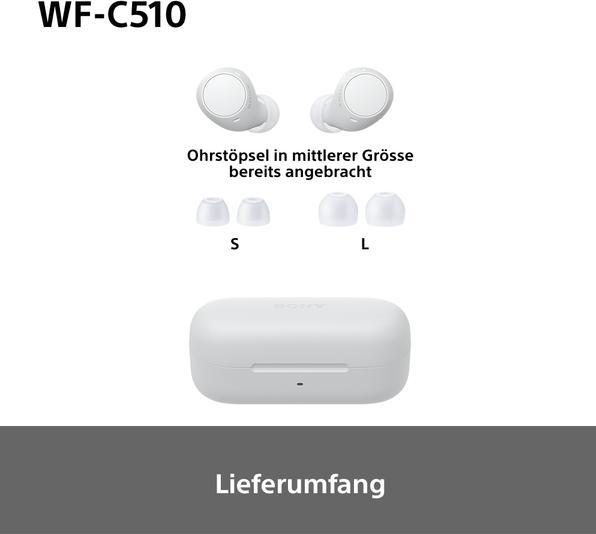 Immagine prodotto Sony WF-C510 (Nessuna soppressione del rumore, 11 h, Senza fili)