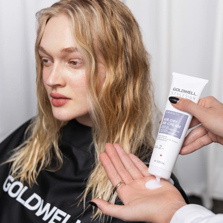 Actual product image Goldwell StyleSign Smooth BB cream for air drying (Hair cream, 125 ml)