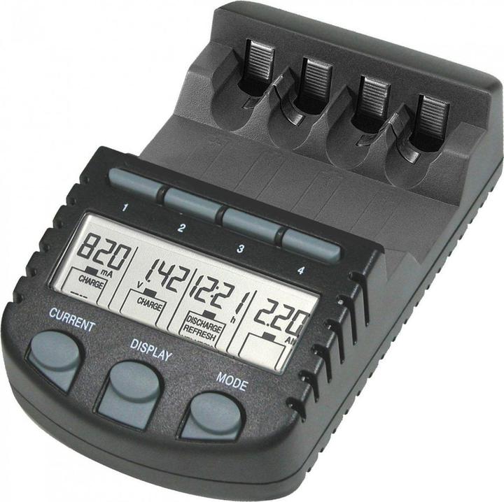 Image du produit Sanyo Chargeur rapide LCD Eneloop AAA HR-4UTGA et BC-700 (4 pcs, AAA, 700 mAh, Piles rechargeables + chargeur)