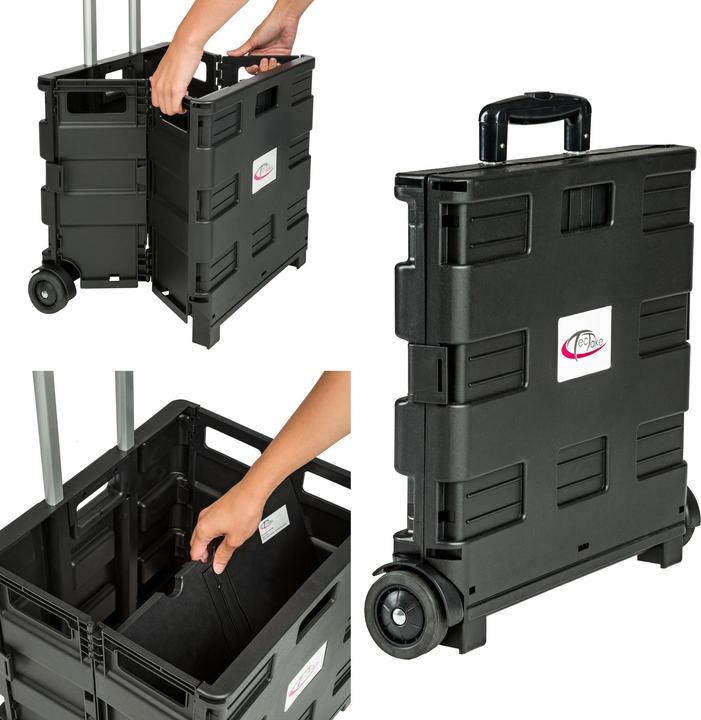 Produktbild tectake Einkaufstrolley