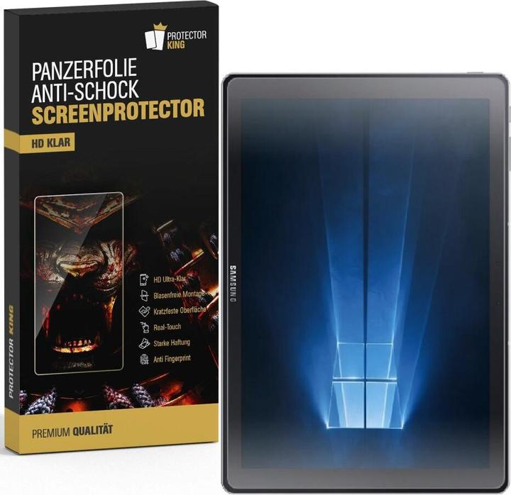Produktbild Protectorking 1x Panzerfolie Anti-Shock HD Klar (1 Stück, Galaxy Tab Pro S)