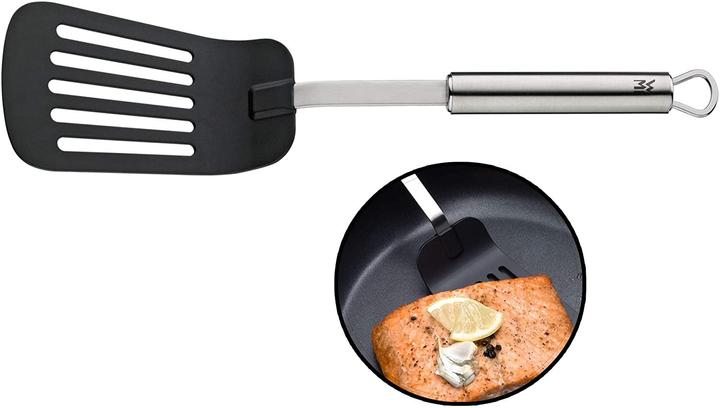 Produktbild WMF Pfannenwender Bratenwender Kunststoffvorderteil 32,2cm Profi Plus Edelstahl