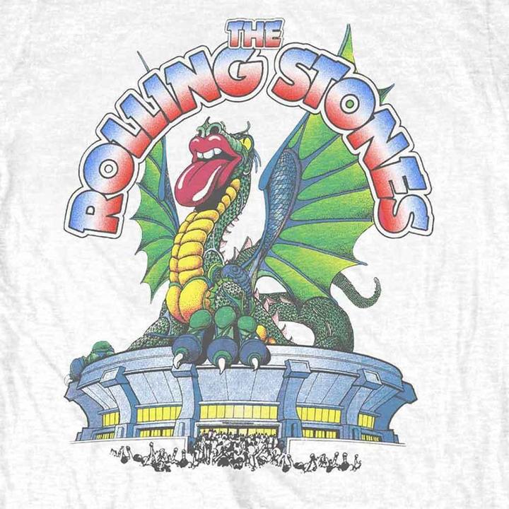 Immagine prodotto The Rolling Stones Maglietta in cotone da adulto 81 Tour Dragon (XXL)
